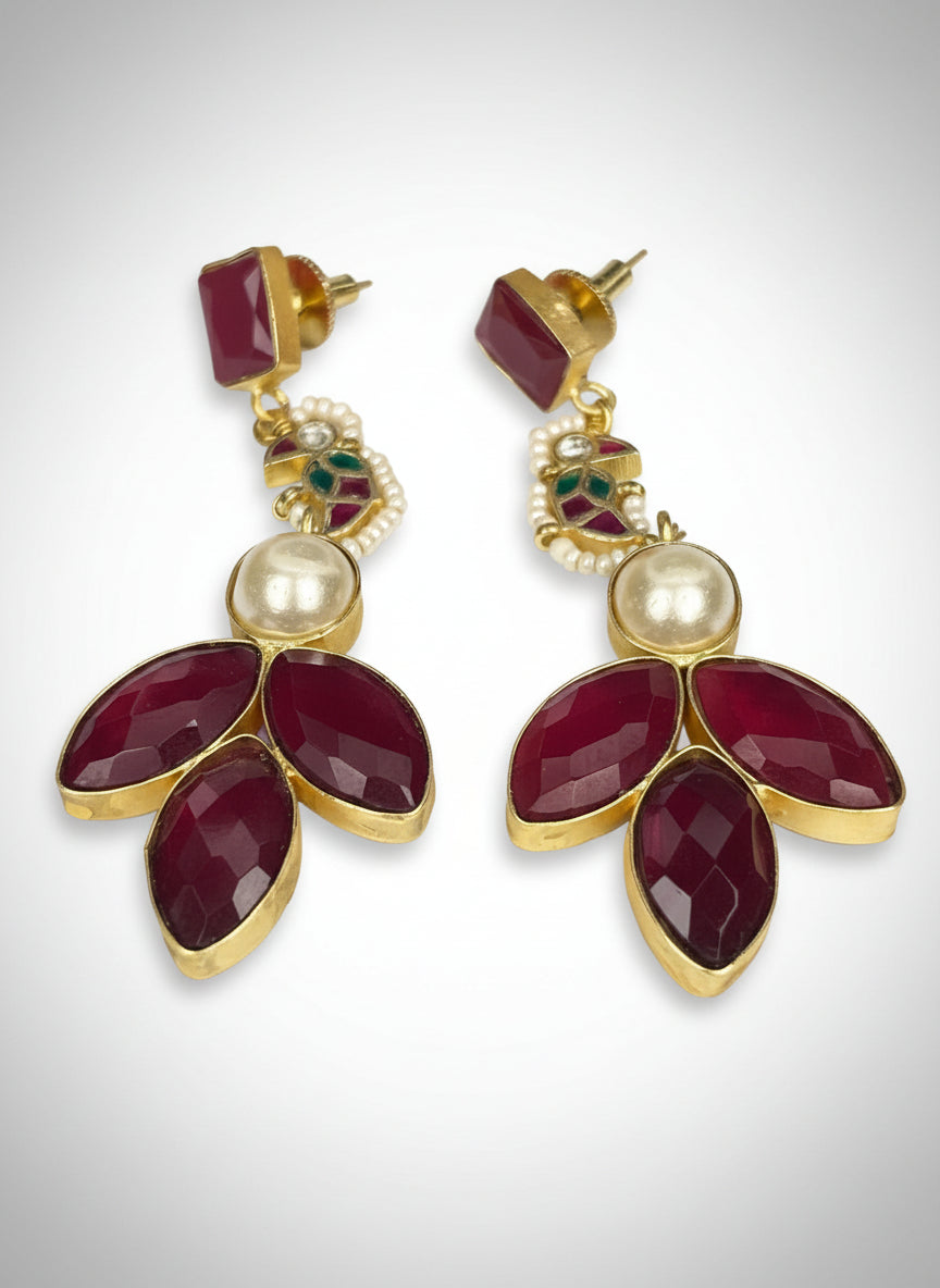 Adwaita Kundan Earrings