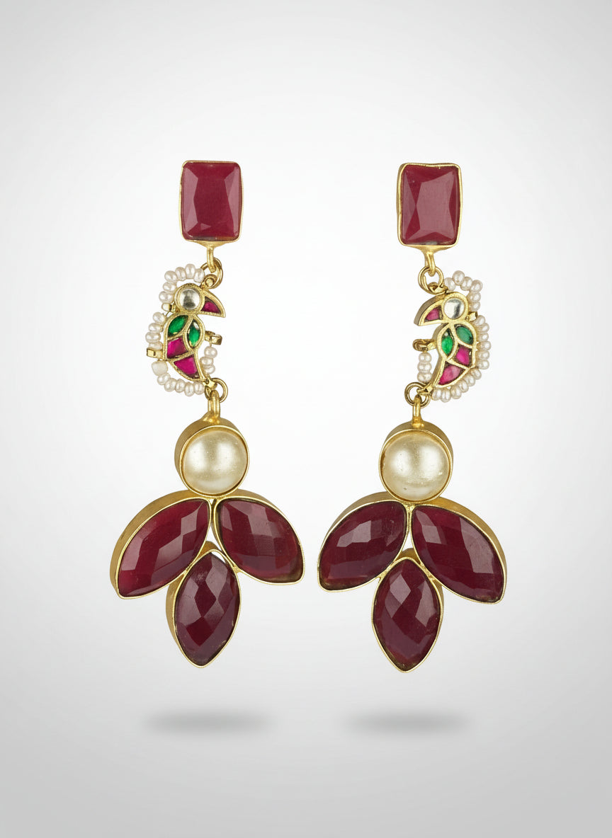 Adwaita Kundan Earrings