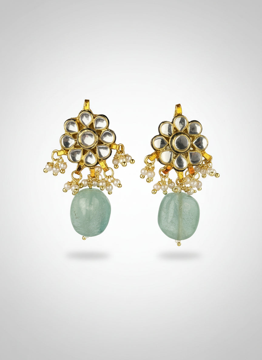 Anvaisha Kundan Earrings