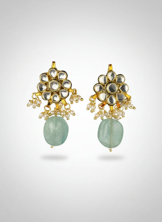 Anvaisha Kundan Earrings