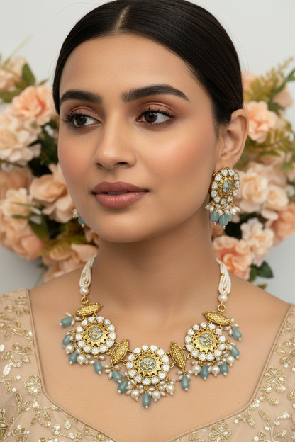 Mrigya Kundan Choker Set