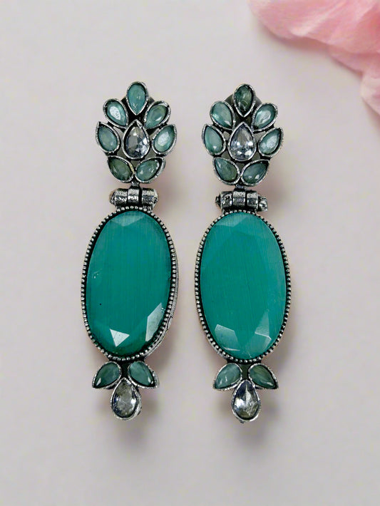 Aranya Turquoise Earrings