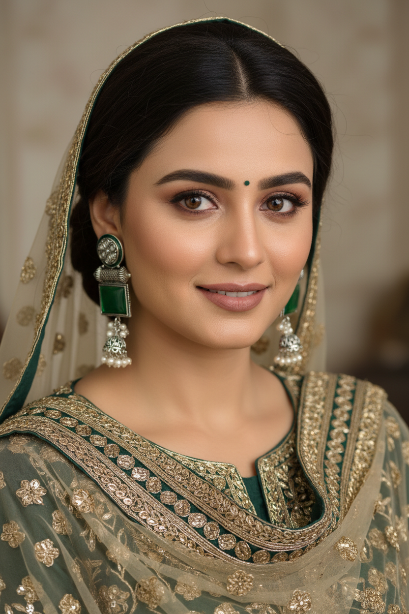 Araya Emerald Earrings