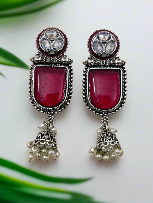 Ananya Ruby Earrings