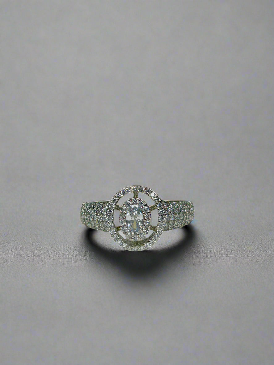 Intricate Solitaire Ring