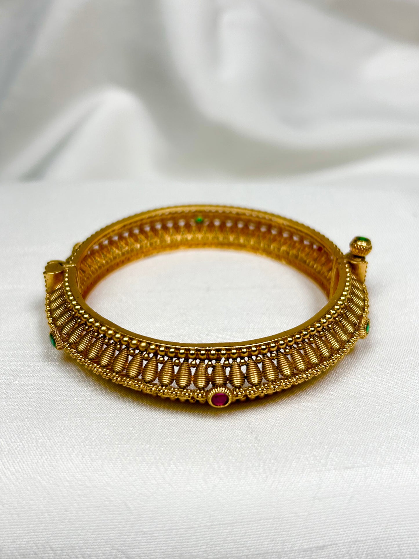 Antique Gold Plated Bangles