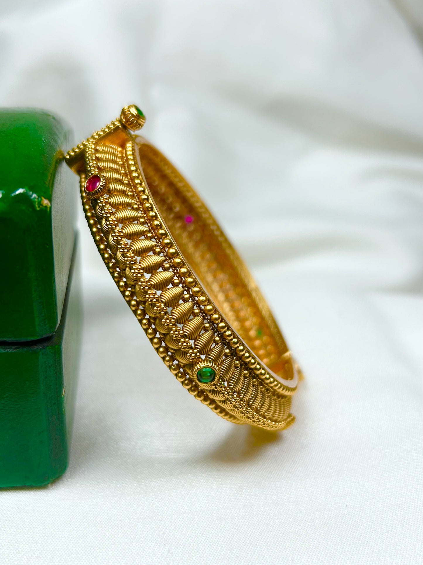 Antique Gold Plated Bangles