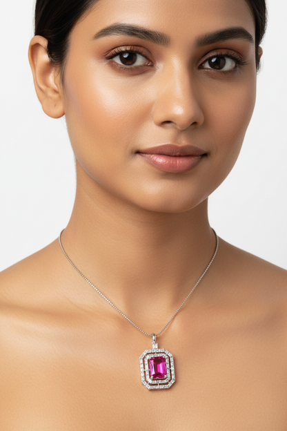 Ruby and AD Pendant