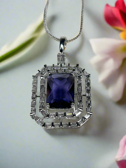 Pendant with Amethyst and AD