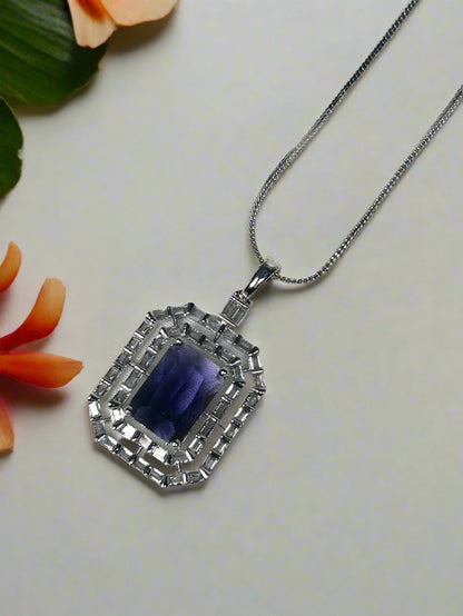 Pendant with Amethyst and AD