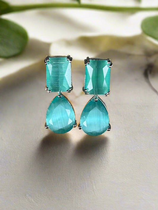 Eden Emerald Drop Earrings