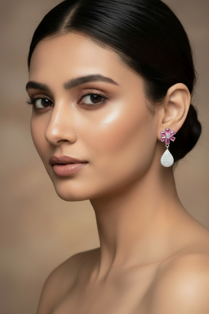 Lily Pink Earrings