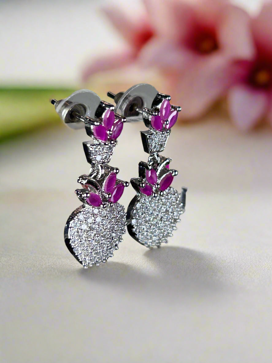 Eve Pink Earrings