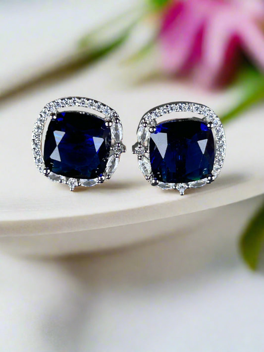 Gina Blue Sapphire Earrings