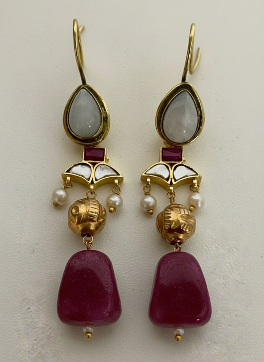 Saisha Kundan Earrings