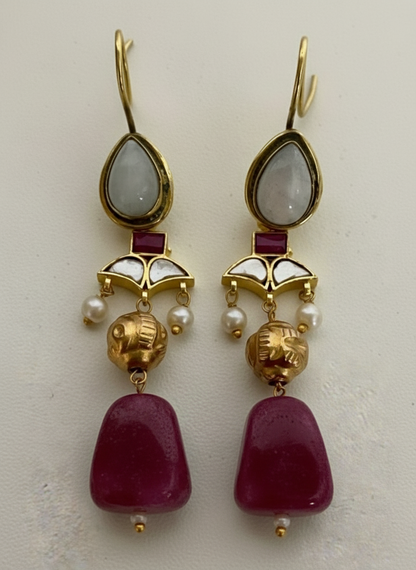 Saisha Kundan Earrings