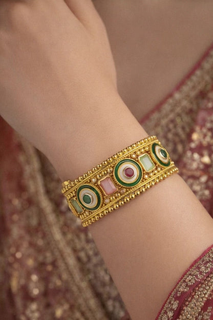 Riti Gold Plated Bangle